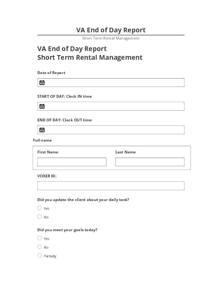 Automate VA End of Day Report in Microsoft Dynamics