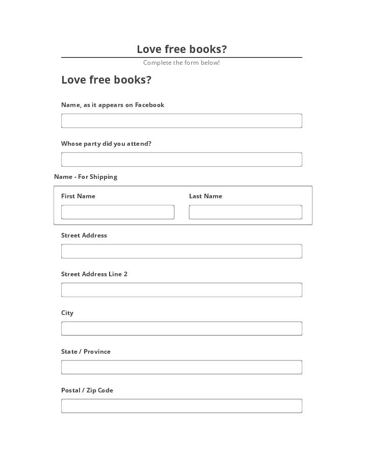 Arrange Love free books? in Microsoft Dynamics