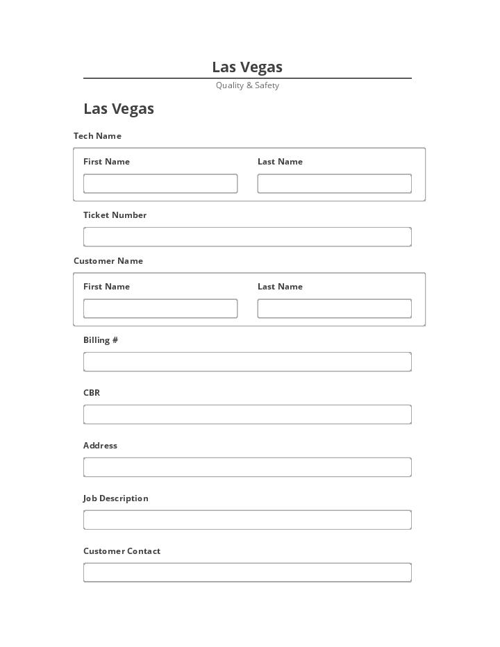 Extract Las Vegas from Salesforce