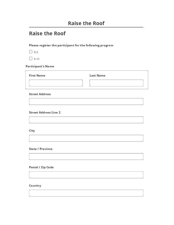 Incorporate Raise the Roof in Microsoft Dynamics