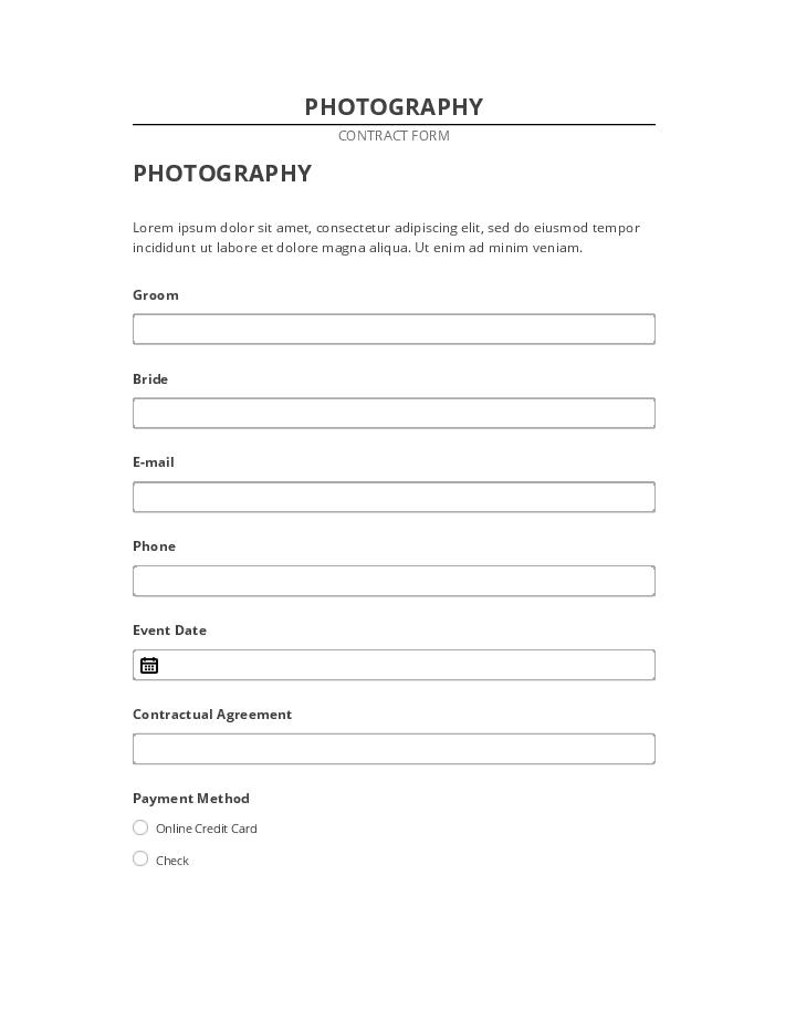 Automate PHOTOGRAPHY in Salesforce
