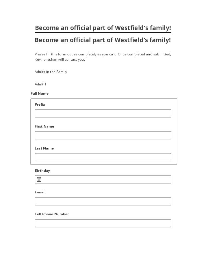 Integrate Become an official part of Westfield's family! with Netsuite