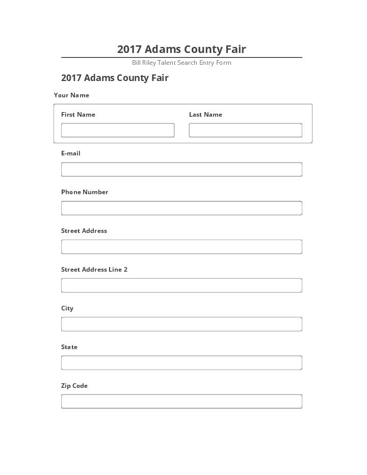 Archive 2017 Adams County Fair