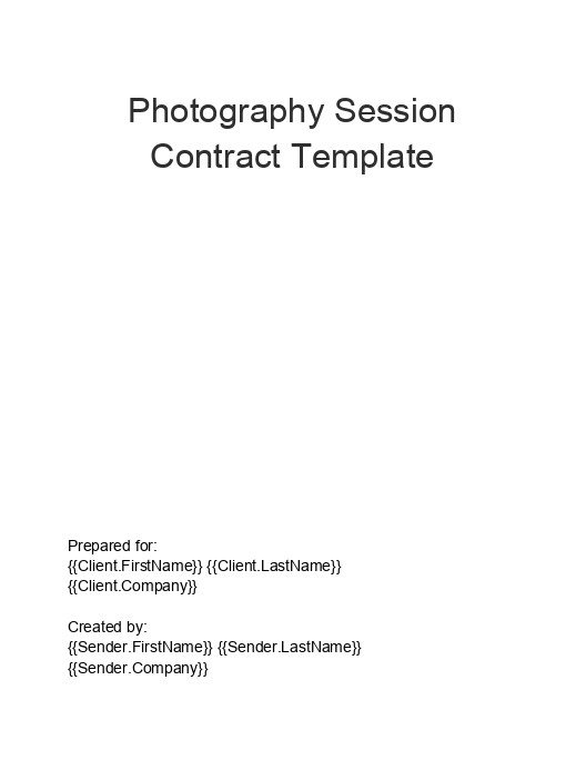 Update Photography Session Contract from Microsoft Dynamics