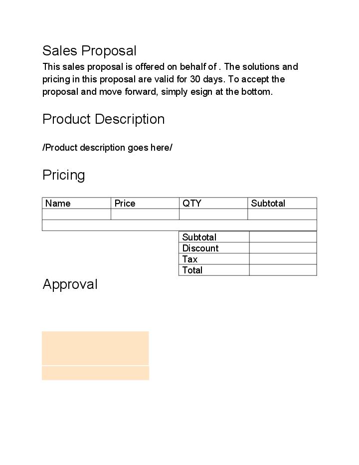 Extract Sales Proposal from Microsoft Dynamics
