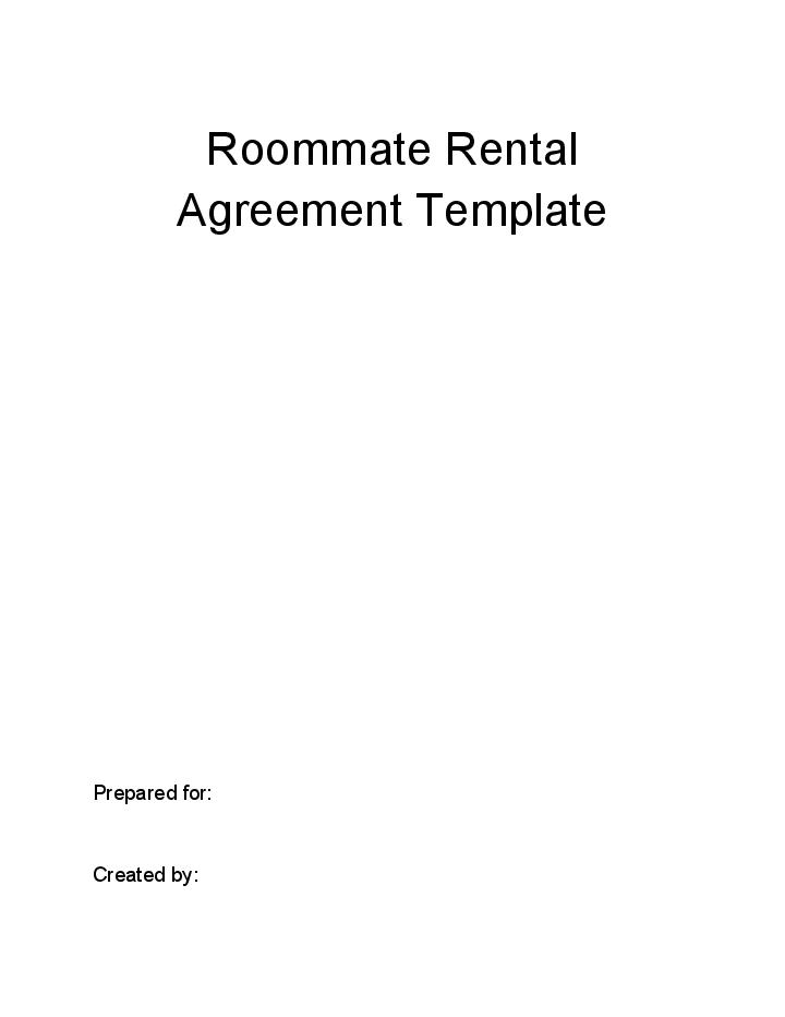 Update Roommate Rental Agreement from Netsuite