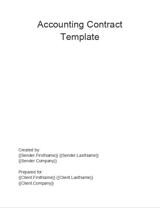 Extract Accounting Contract from Salesforce