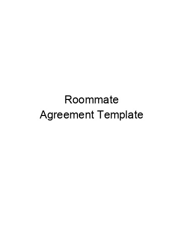 Integrate Roommate Agreement
