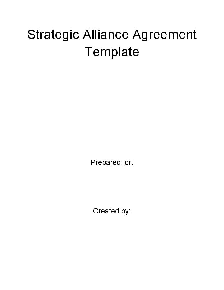 Incorporate Strategic Alliance Agreement in Netsuite