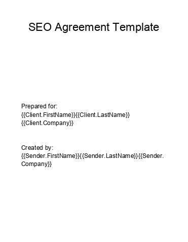Arrange Seo Agreement in Microsoft Dynamics