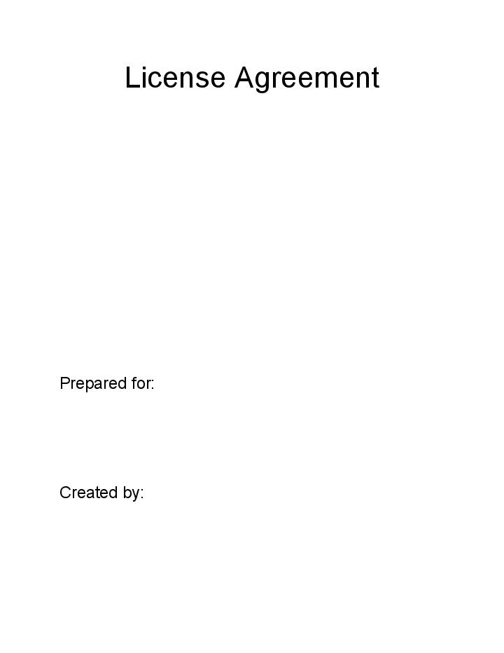 Update License Agreement from Salesforce