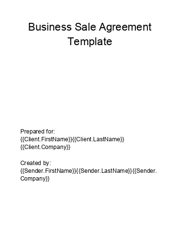 Manage Business Sale Agreement in Microsoft Dynamics