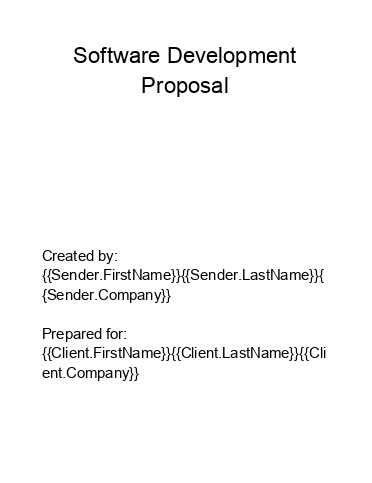 Automate Software Development Proposal