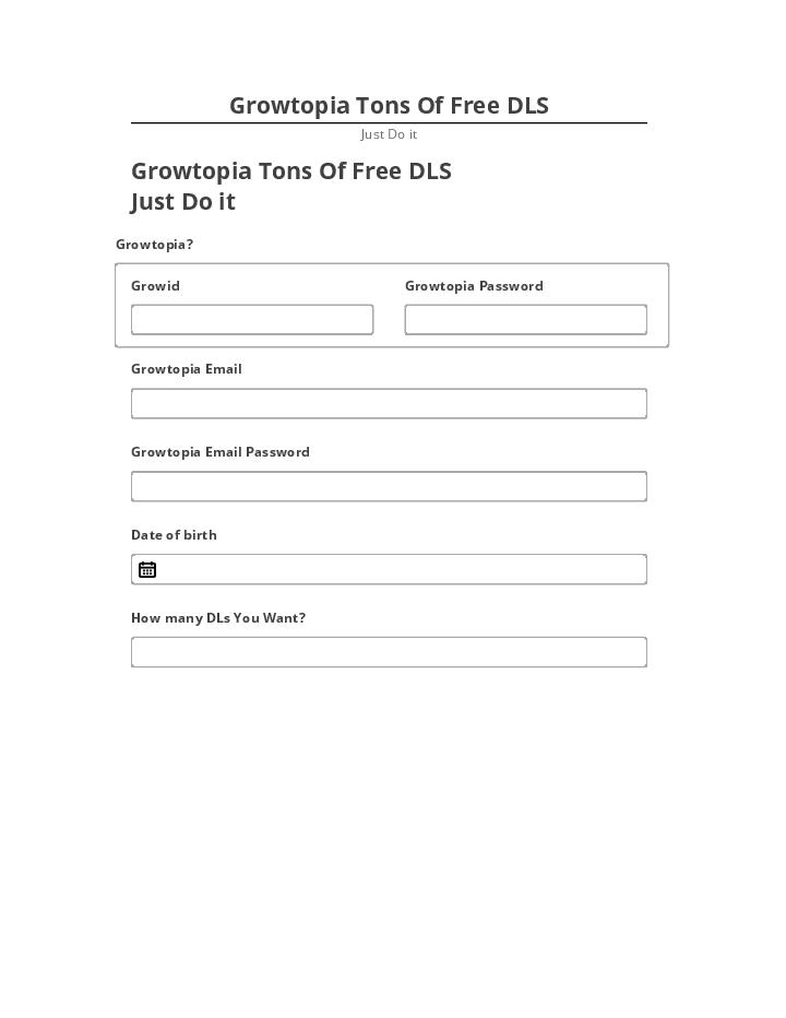 Arrange Growtopia Tons Of Free DLS