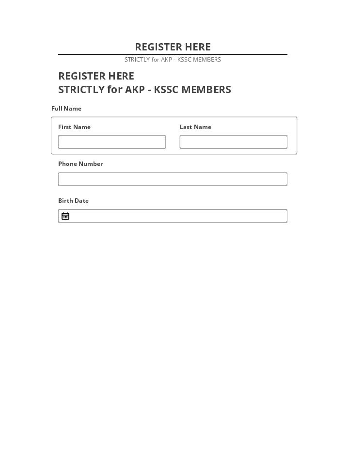 Automate REGISTER HERE