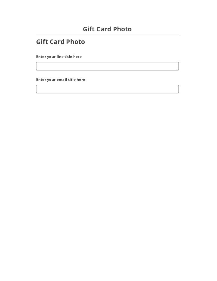 Export Gift Card Photo Salesforce