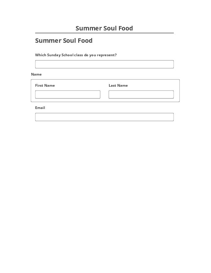Export Summer Soul Food