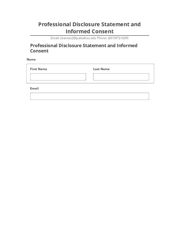 Archive Professional Disclosure Statement and Informed Consent Netsuite