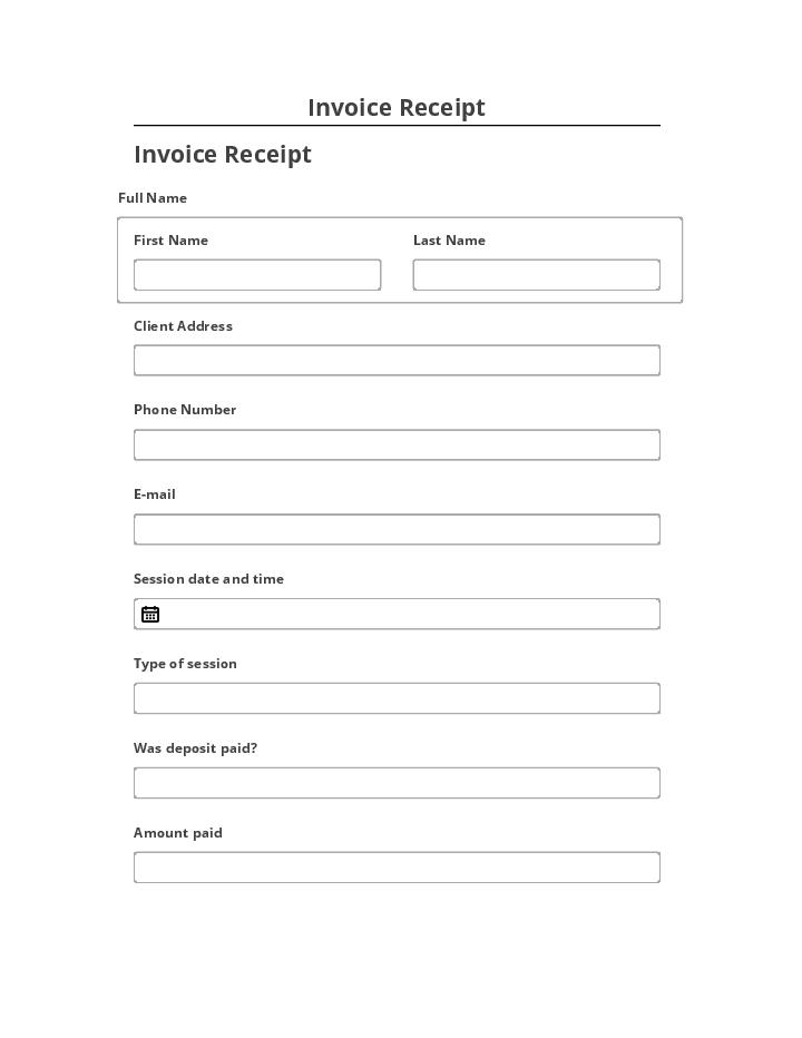 Incorporate Invoice Receipt Netsuite