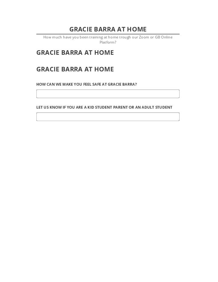 Automate GRACIE BARRA AT HOME Netsuite