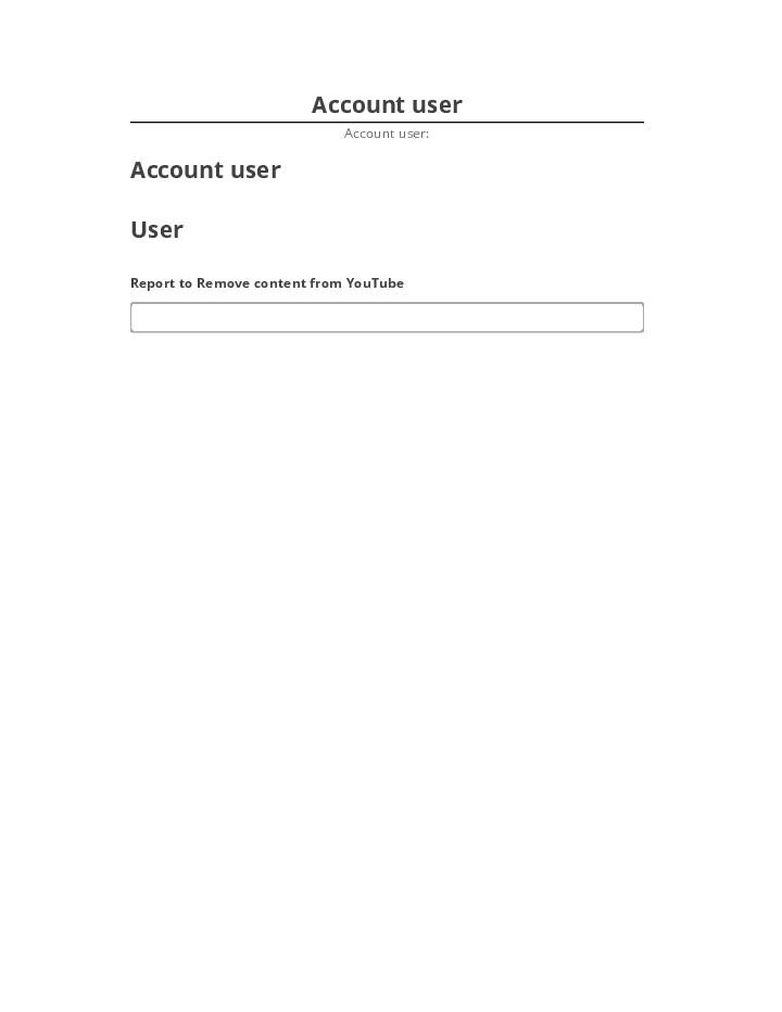 Manage Account user Netsuite