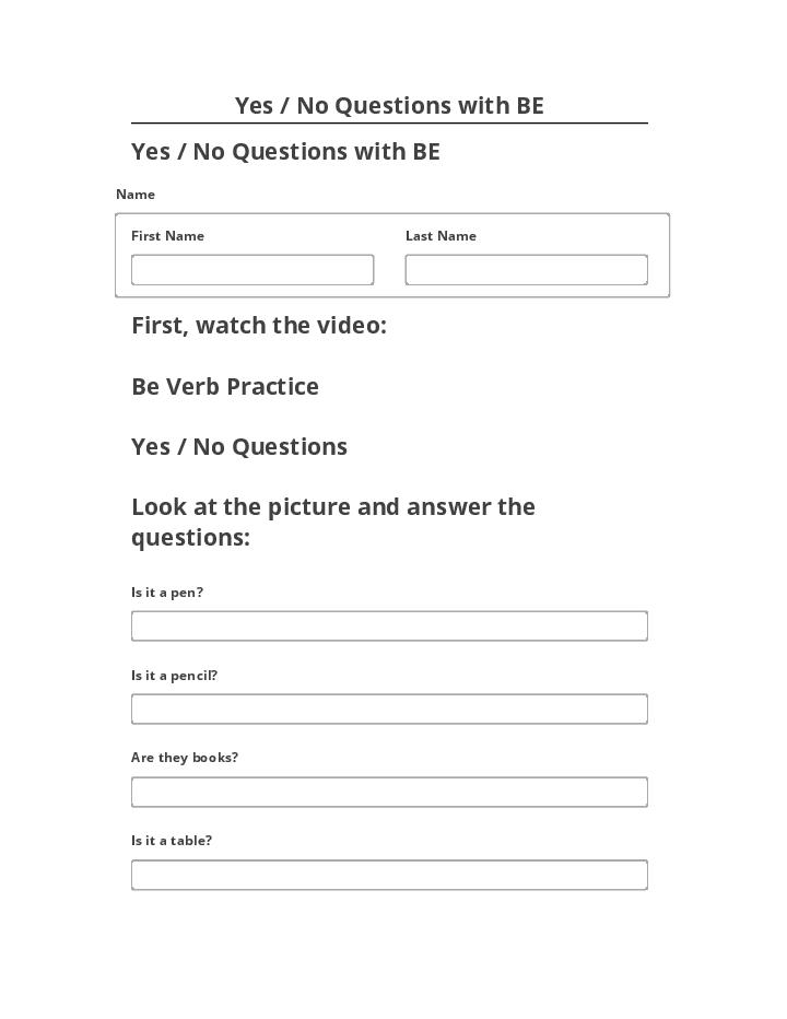 Archive Yes / No Questions with BE Salesforce