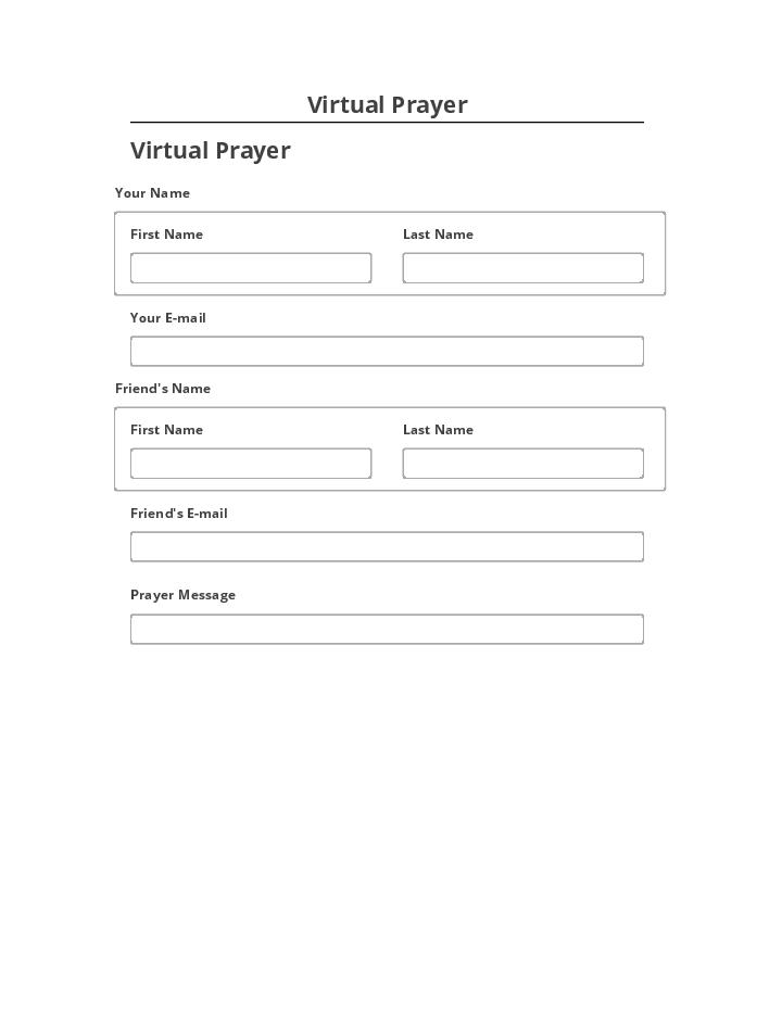 Integrate Virtual Prayer Netsuite