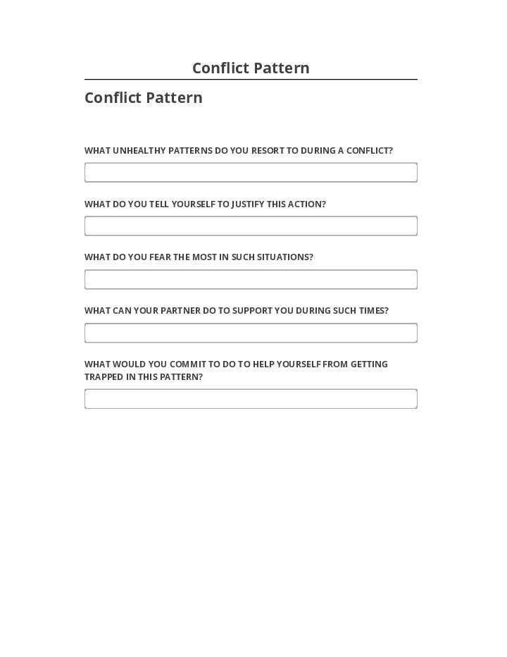 Manage Conflict Pattern Netsuite