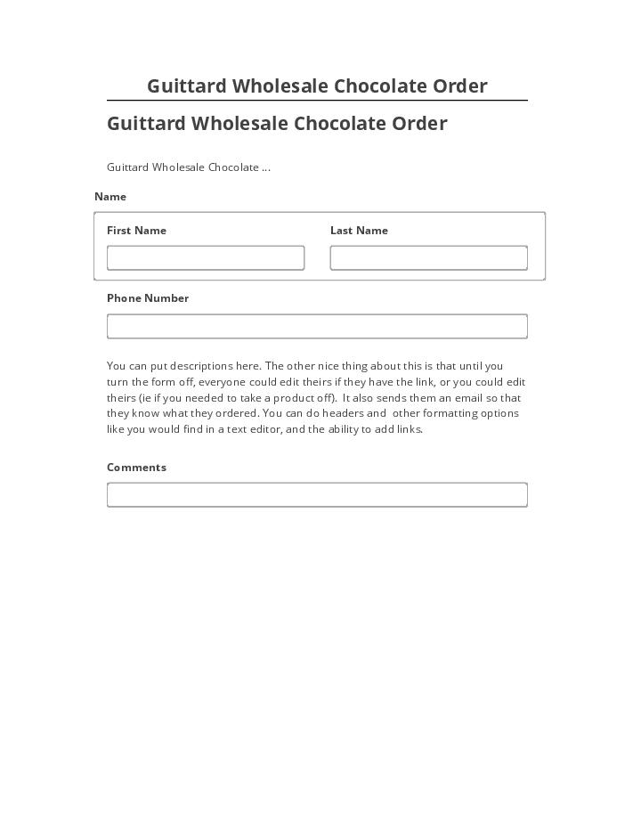 Archive Guittard Wholesale Chocolate Order Netsuite