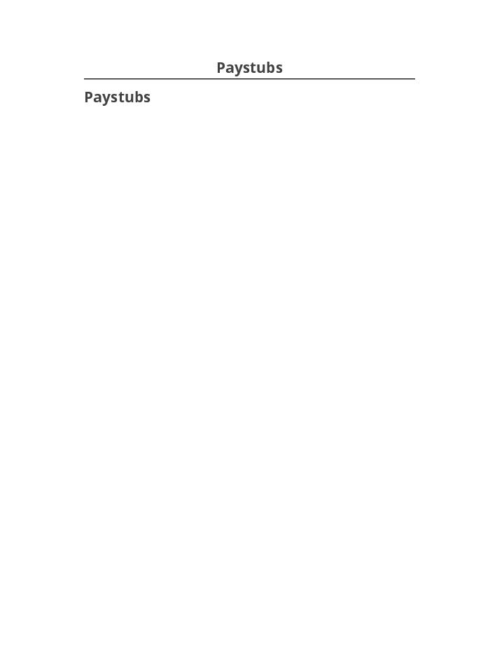 Manage Paystubs Netsuite