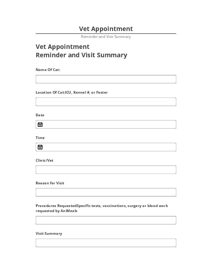 Archive Vet Appointment Salesforce