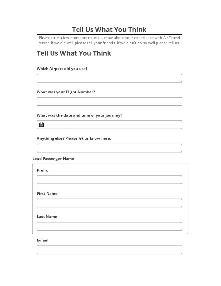 Incorporate Tell Us What You Think Netsuite