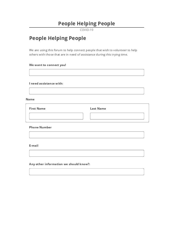 Extract People Helping People Netsuite