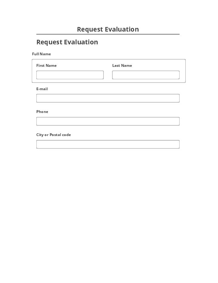 Automate Request Evaluation Salesforce
