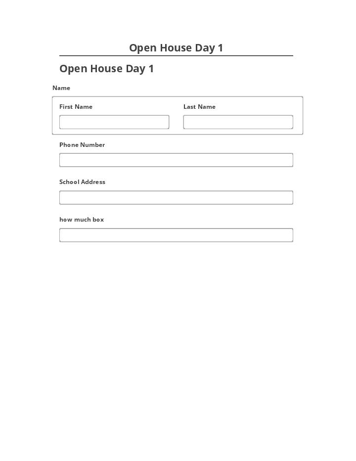 Automate Open House Day 1 Netsuite