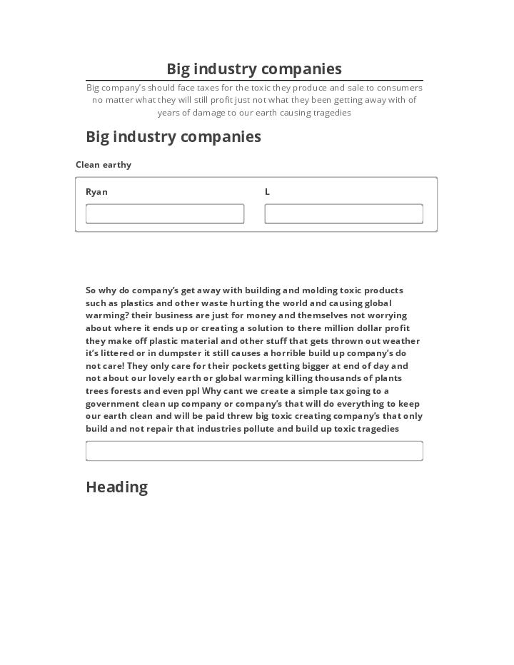 Manage Big industry companies Netsuite