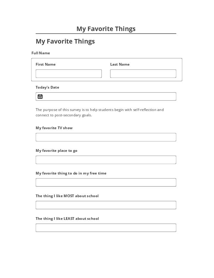 Manage My Favorite Things Netsuite