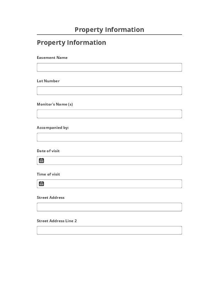 Extract Property Information from Salesforce