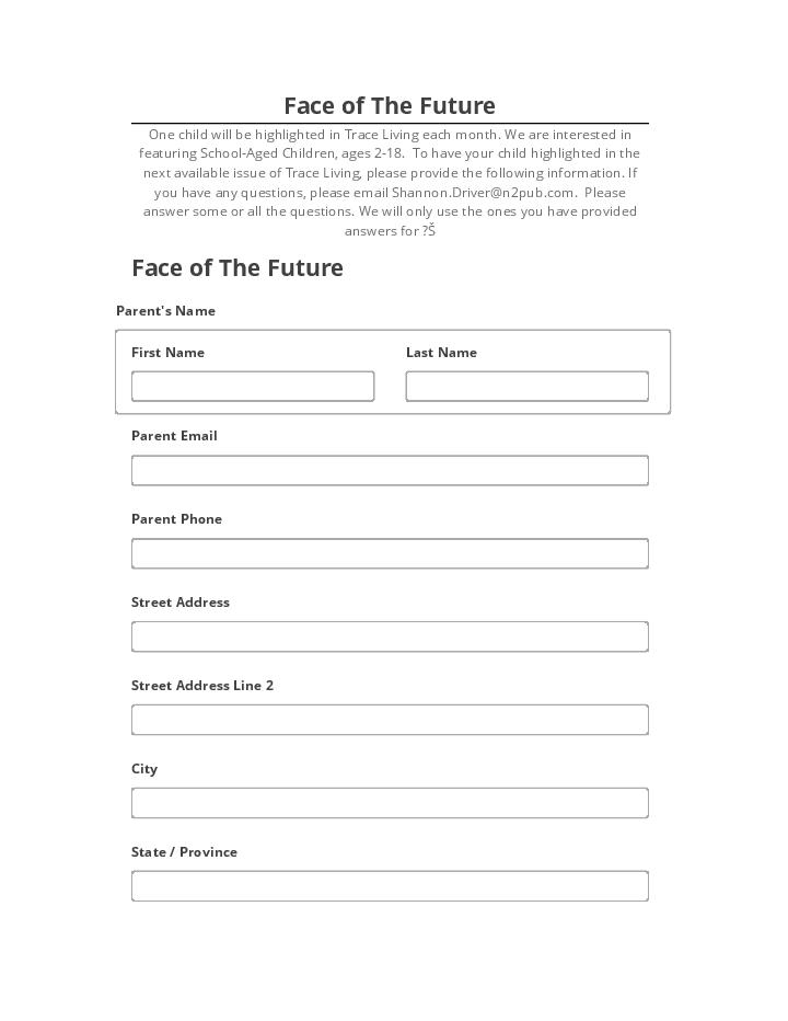 Incorporate Face of The Future in Salesforce