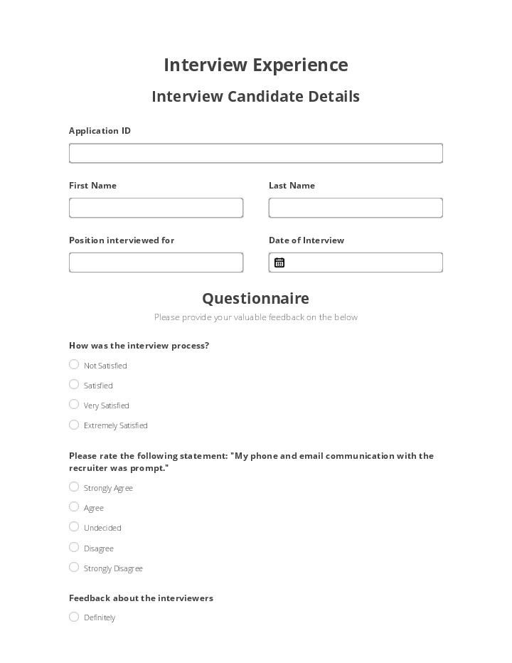 Interview Experience 